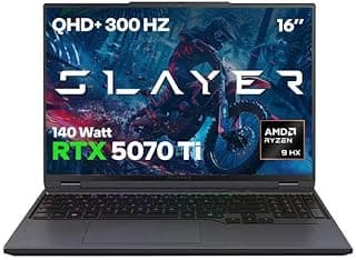 Game Garaj Slayer R9T-5070Ti C2 AMD Ryzen 9 9955HX 64GB RAM 2TB SSD RTX5070Ti 16" QHD+ IPS 300Hz FreeDOS Gaming Laptop - Görsel 1