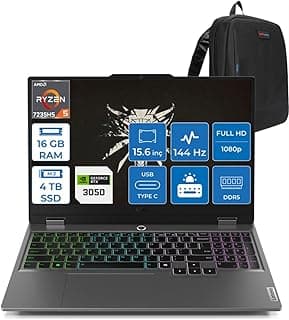 Lenovo Loq 15ARP9 Ryzen 5 7235HS 24GB Dd5 512GB SSD 6GB/RTX3050/95W 15.6" Fhd IPS 144Hz Freedos Dizüstü Bilgisayar 883JC000QTRF04 + Zettaçanta - Görsel 1