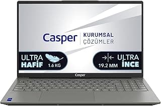 Casper Nirvana X650 i7-13620H 16GB DDR5 1TB SSD Freedos 15.6" Laptop X650.1362-BF00X-G-F - Görsel 1