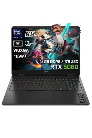 HP OMEN 16-AM0018NT BQ1Z1EA Ultra 7-255H 16 GB 1 TB SSD 8 GB RTX 5060 16" Free Dos Dizüstü Bilgisayar (0) SÜPER 66.669 TL SEPETTE - Görsel 1