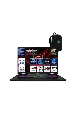 MSI Crosshair 17 HX AI D2XWGKG-017TRRNP19 Ultra 9 275HX 48 GB 2 TB SSD 8 GB RTX5070 17" W11P Dizüstü Bilgisayar (0) SÜPER 214.599 TL SEPETTE - Görsel 1
