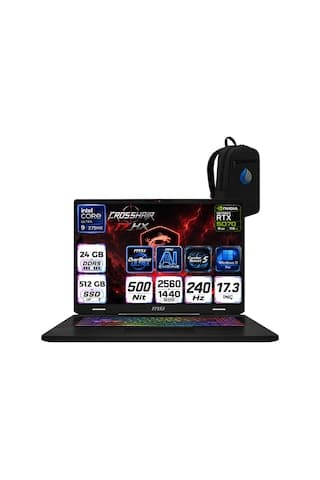 MSI Crosshair 17 HX AI D2XWGKG-017TRRNP05 Ultra 9 275HX 24 GB 512 TB SSD 8 GB RTX5070 17" W11P Dizüstü Bilgisayar (0) SÜPER 166.599 TL SEPETTE - Görsel 1