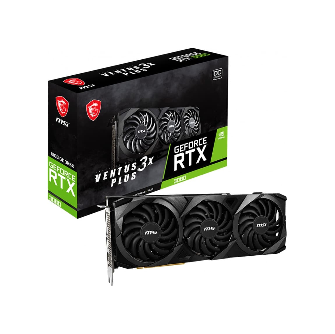 MSI NVIDIA GeForce RTX 3080 Ventus 3X Plus 10G OC LHR 10 GB GDDR6X 320 Bit Ekran Kartı