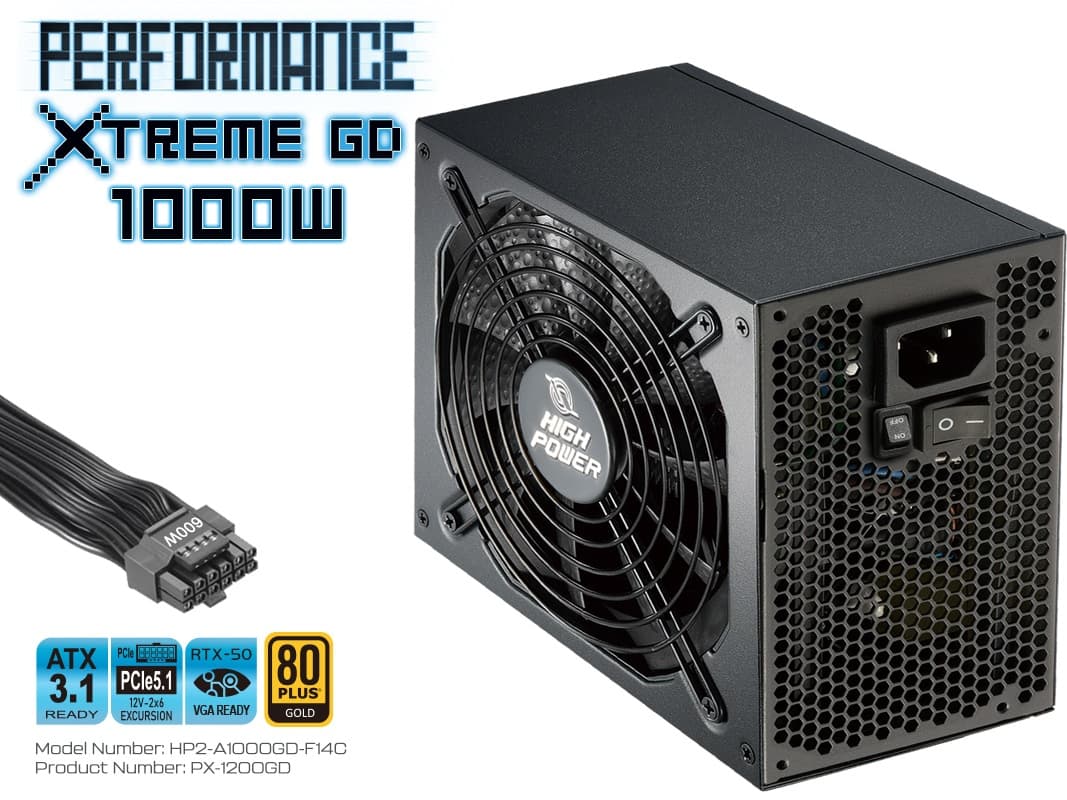 High Power HIGHPOWER 5.1ATX 1000W