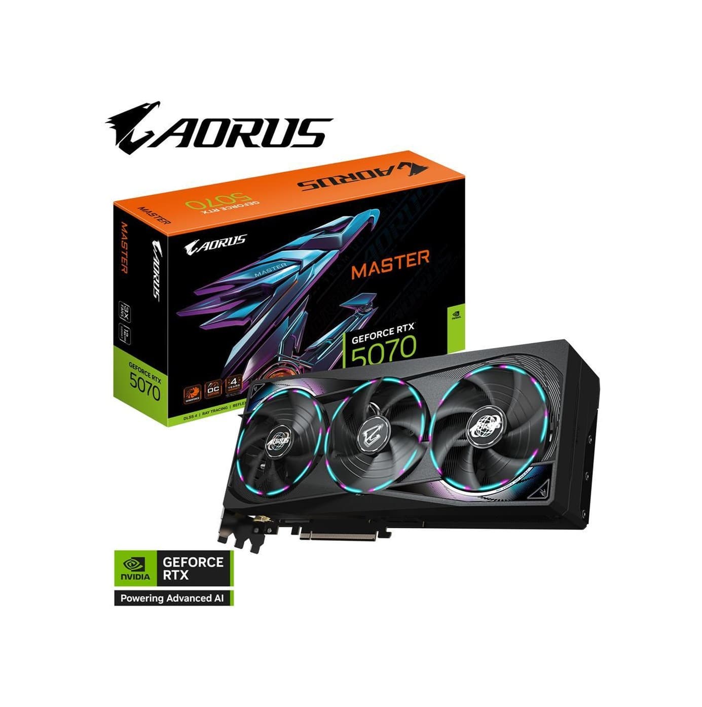GIGABYTE AORUS MASTER RTX 5070 12GB
