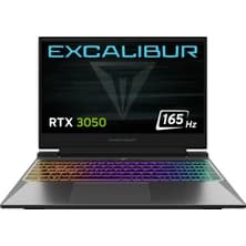 Casper Excalibur G880 i7-13620H 16GB 500GB 6GB RTX3050 165HZ 15.6" Freedos Taşınabilir Bilgisayar G880.1362-BVJ0X-C - Görsel 1