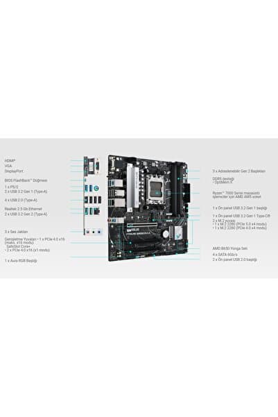 PRIME B650M-A HD 2xM2