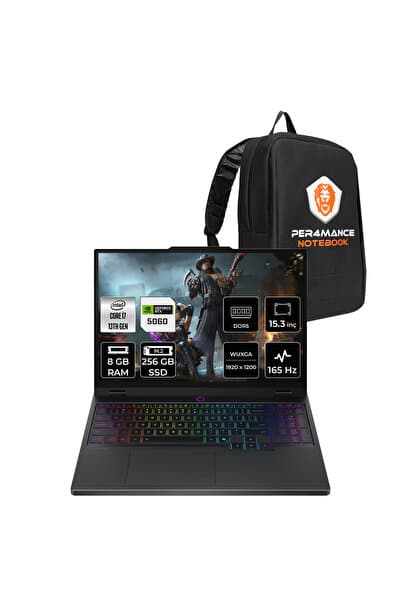 LENOVO Legion 5 i7 13650HX 8GB 256GB SSD RTX5060/8GB 115W 15.3" FHD+ 165Hz FDOS Gaming Laptop - Görsel 1