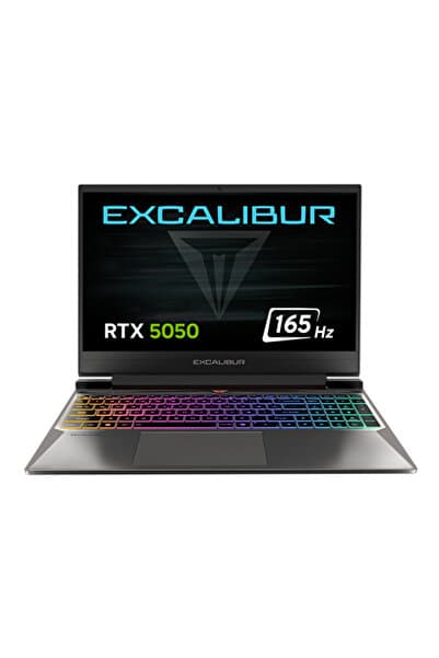 CASPER Excalibur G870.1362-dq50a-c i7-13620H 32 GB 1 TB SSD Rtx5050 15.6" Full HD Gaming Laptop - Görsel 1