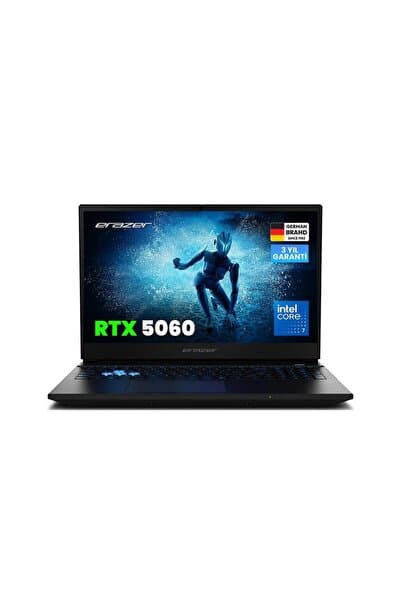 Erazer Deputy 15 P1 MD62761 Intel Core 7 250H 16GB RAM 1TB SSD RTX5060 15.6" 144Hz IPS FHD W11H Oyun - Görsel 1