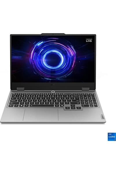 LENOVO LOQ Intel Core i5 13450HX 12GB 512GB SSD RTX5060 Freedos 15.6" FHD 144Hz Oyuncu Taşınabilir Bilgisay - Görsel 1