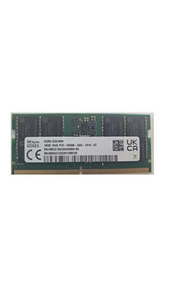 SK Sk- HMCG78AGBSA095N 5600MT Sodımm, 16GB DDR5 CL46