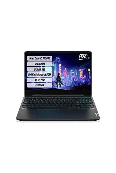 LENOVO Ideapad Gamıng 3 Intel Core I5 10300h 8gb 512gb Ssd Gtx 1650ti Freedos 15.6" Fhd 81y400xstx - Görsel 1