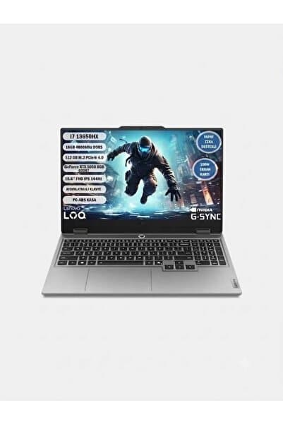 LENOVO LOQ 15IRX10 83JE00JPTR i7-13650HX 16GB 512G SSD RTX5050 8G 15.6 FreeDos Dizüstü Bilgisayar - Görsel 1