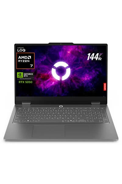 LENOVO LOQ 15AHP10 Ryzen 7 250 16 GB 512 GB SSD Windows 11 Pro Nvidia RTX5050 15.6" Full HD Gaming Laptop - Görsel 1