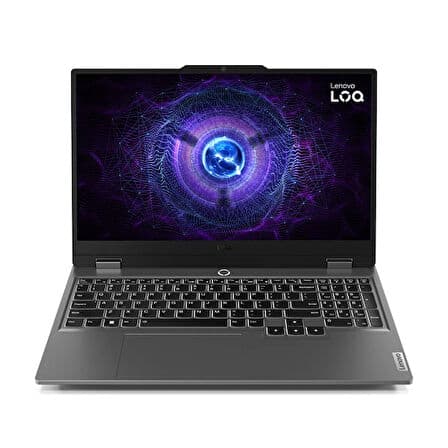 Lenovo LOQ 15ıax9 Intel I5-12450hx 8GB RAM 512gb SSD Rtx2050 15.6'' Gaming Notebook 83gs00kntr - Görsel 1