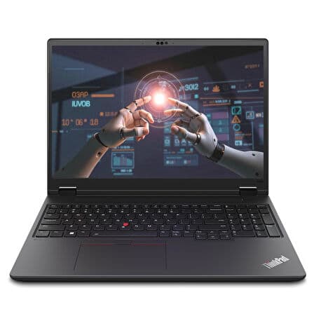 Lenovo ThinkPad P16V 21KX003XTX Ultra9 185H 32GB 1TBSSD RTX3000 16" FHD+ W11P Dizüstü İş İstasyonu - Görsel 1
