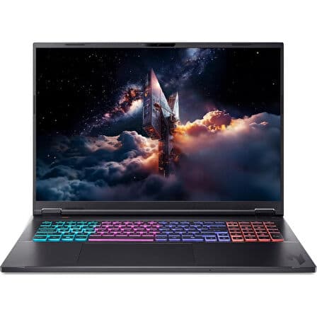 Acer Nitro 18 AI AN18-61A58 AMD Ryzen 7 AI 350 16GB 512GB SSD RTX5070Ti Freedos 18" WQXGA 165Hz IPS Taşınabilir Bilgisayar NH.QYDEY.002A58 - Görsel 1