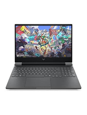 HP Victus 15-FB3038NTA17 AMD Ryzen 7 7445H 8GB 1TB SSD RTX4050 Freedos 15.6" FHD 144Hz IPS Taşınabilir Bilgisayar BX9U9EAA17 - Görsel 1
