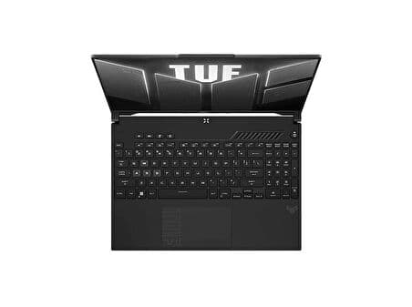 ASUS TUF Gaming F16 FX607VU-RL139W/ Intel Core 5 210H işlemci/ 8 GB Ram/ 512 GB SSD/ RTX 4050/ 16"/ W11 Gaming Laptop Mecha Gri - Görsel 1