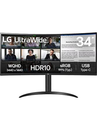 LG 34WR55QK-B 34" 100Hz