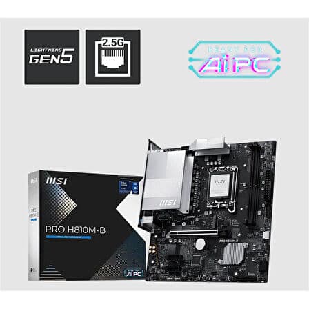 PRO H810M-B 1XHDMI 1XDP 1XM.2