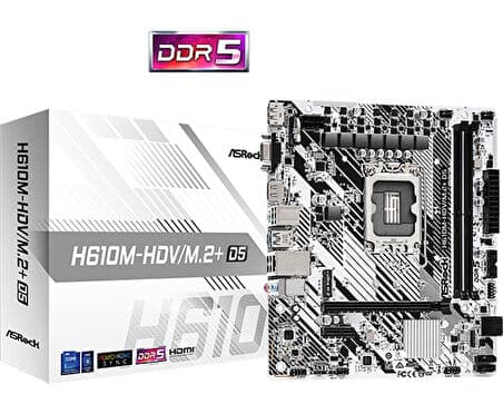 90-MXBM50-A0UAYZ-H610M-HDV/+D5