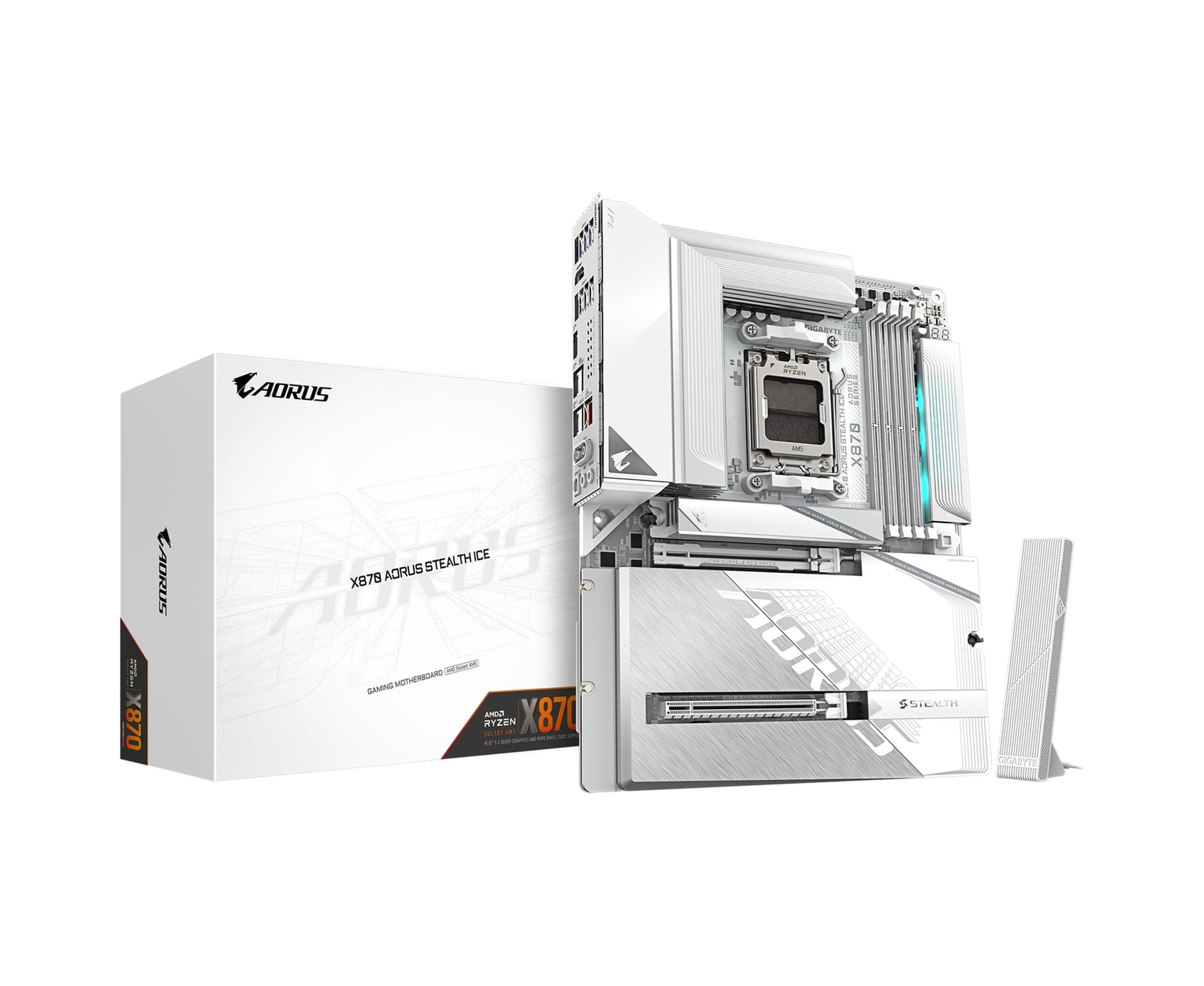 X870 Aorus Stealth Ice Oc
