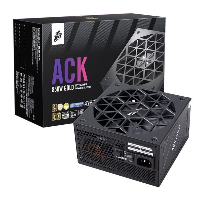 1ST Player ACK 5.1SIYAH 850W