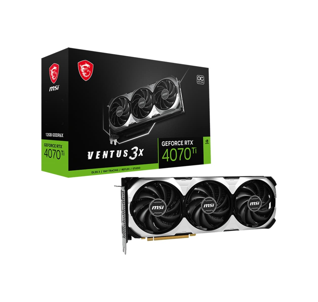 MSI VENTUS 3X OC RTX 4070 TI 12GB
