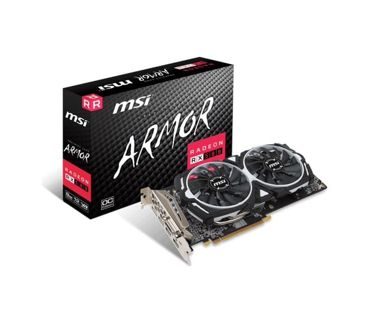 MSI ARMOR RX 580 8GB