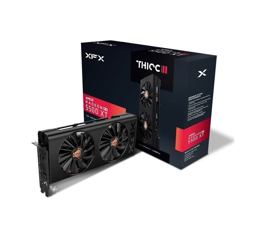 XFX RX 5500 XT THICC II PRO RX- RX 550 8GB