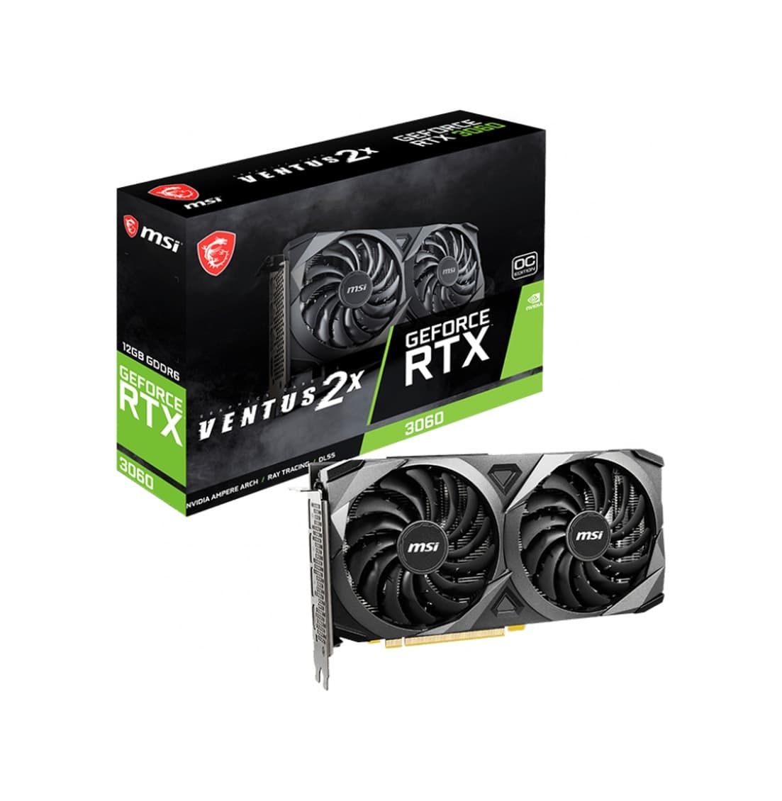 MSI VENTUS 2X RTX 3060 12GB