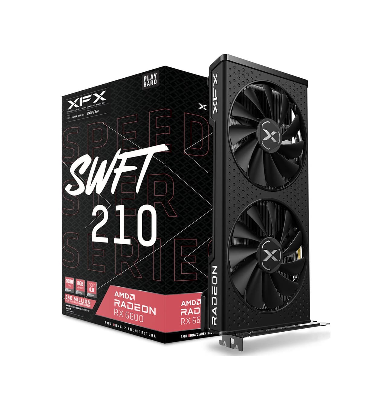 XFX SPEEDSTER SWFT 210 RX 6600 8GB