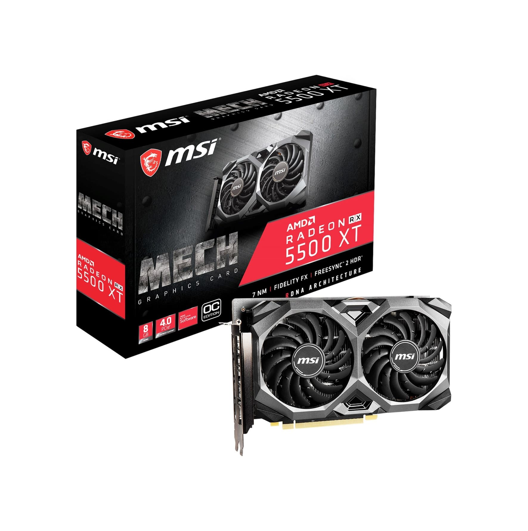 MSI MECH RX 550 8GB