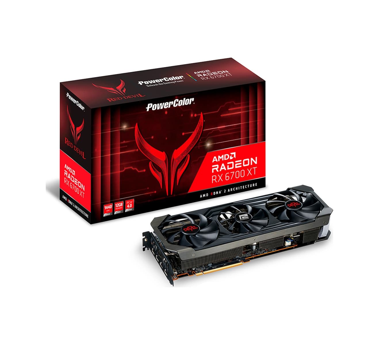 POWERCOLOR RED DEVIL RX 6700 XT 12GB