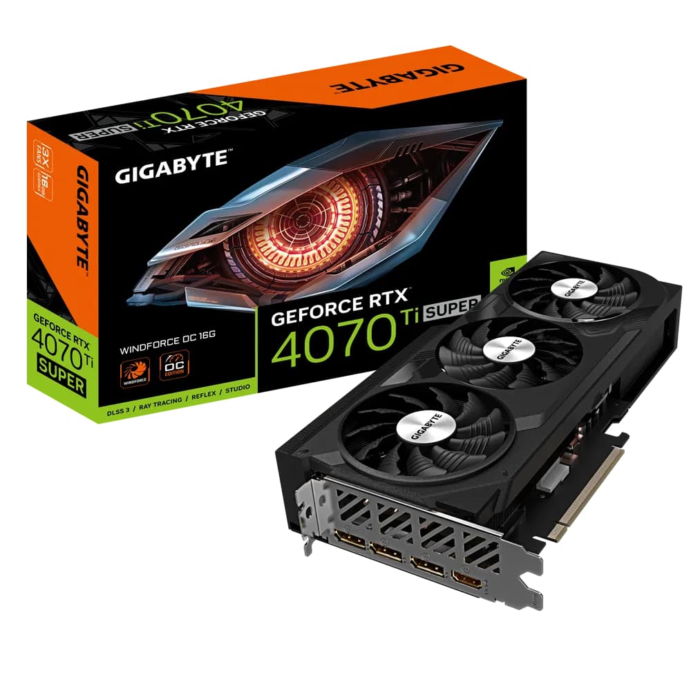 GIGABYTE WINDFORCE OC RTX 4070 TI SUPER 16GB