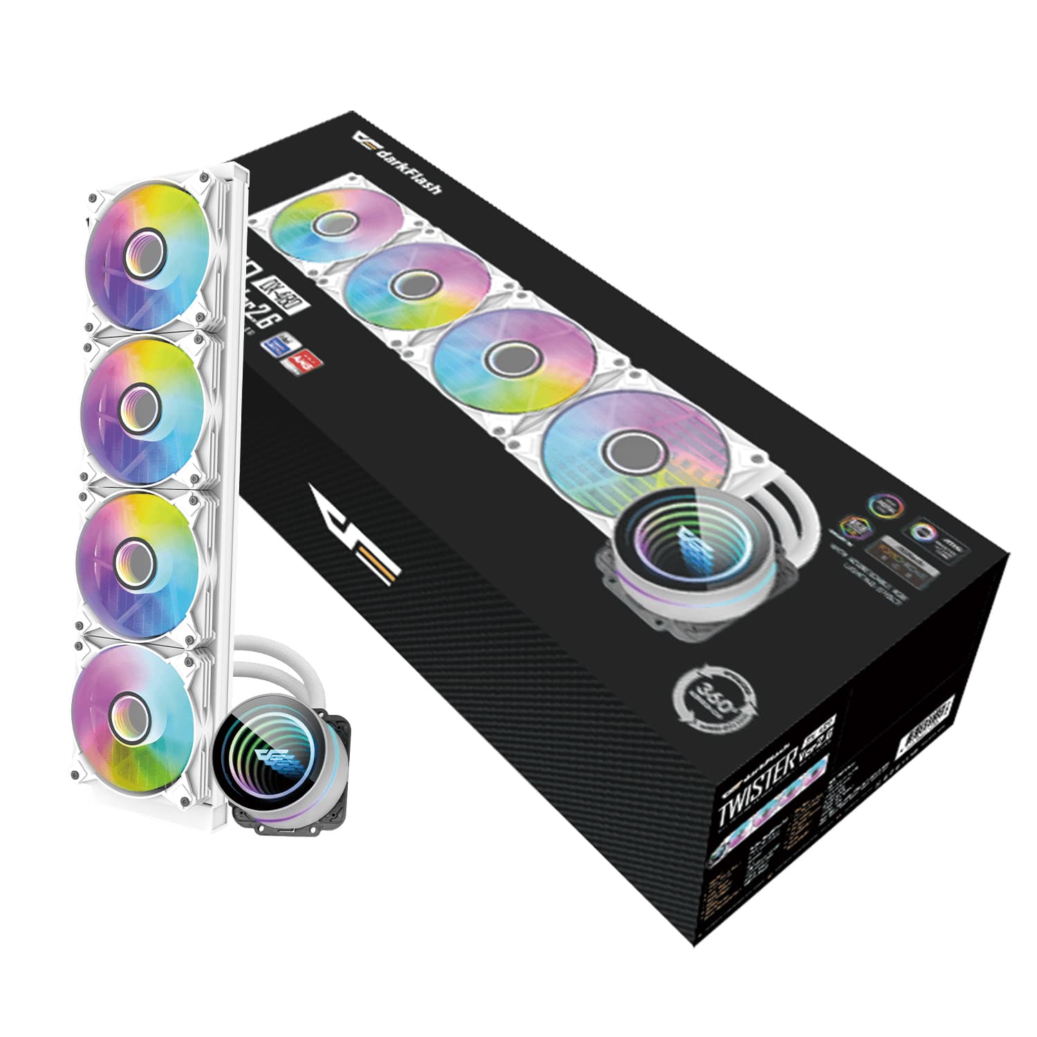 DarkFlash TWISTER DX-480 V2.6