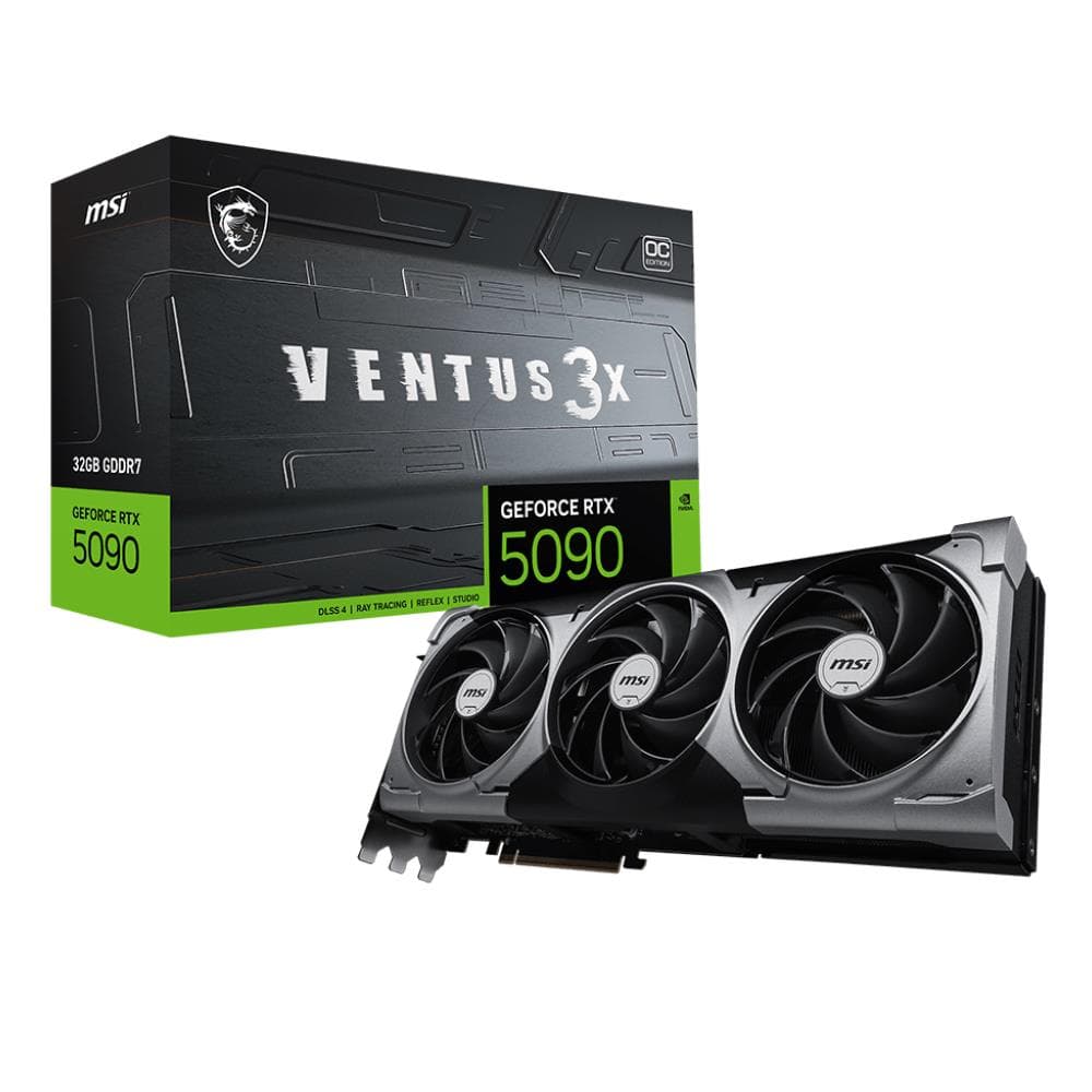 MSI GeForce RTX 5090 32G VENTUS 3X OC 32GB GDDR7 DLSS 4 512 Bit NVIDIA Ekran Kartı