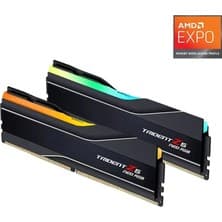 GSkill Gskıll Tz5 Neo Siyah Rgb Amd Expo 64GB (2x) DDR5 6000MHz CL26